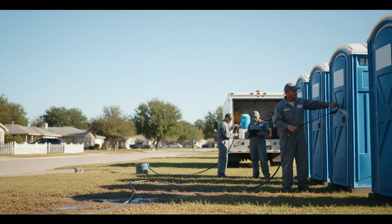 Long-Term Portable Toilet Rental in Wayne, IL near me